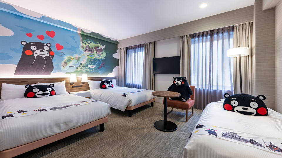 くまRoom 雙床+沙發 1